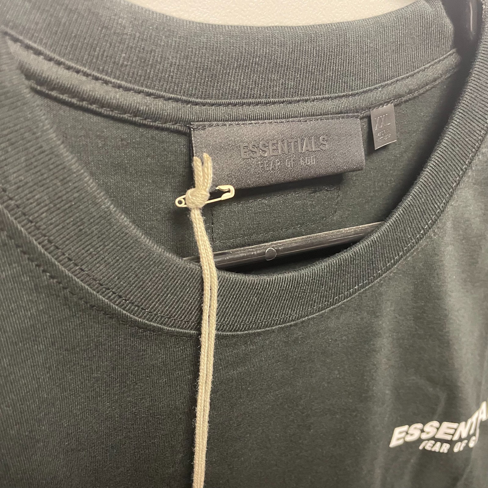 Fear of God New York Essentials Short Sleeve T-Shirt Tee Black (S - 2XL) gallery