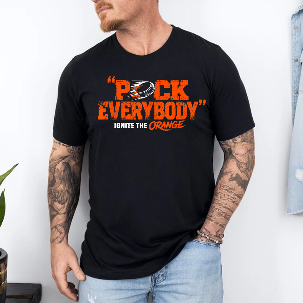 Puck Everybody Orange T-Shirt