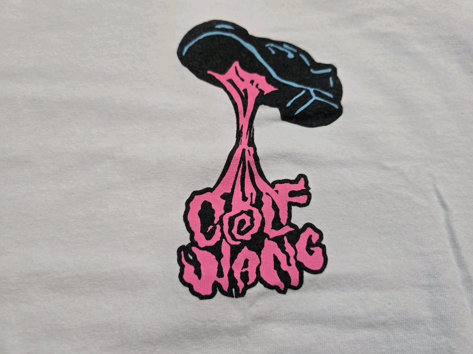 Golf Wang Bubble Gum Tee T-Shirt White Mens Sz Large gallery
