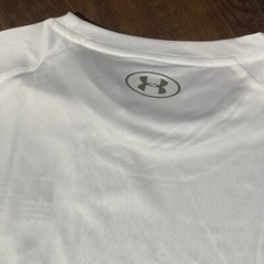 Under Armour Freedom Tech Mens 2XL White Long Sleeve Shirt