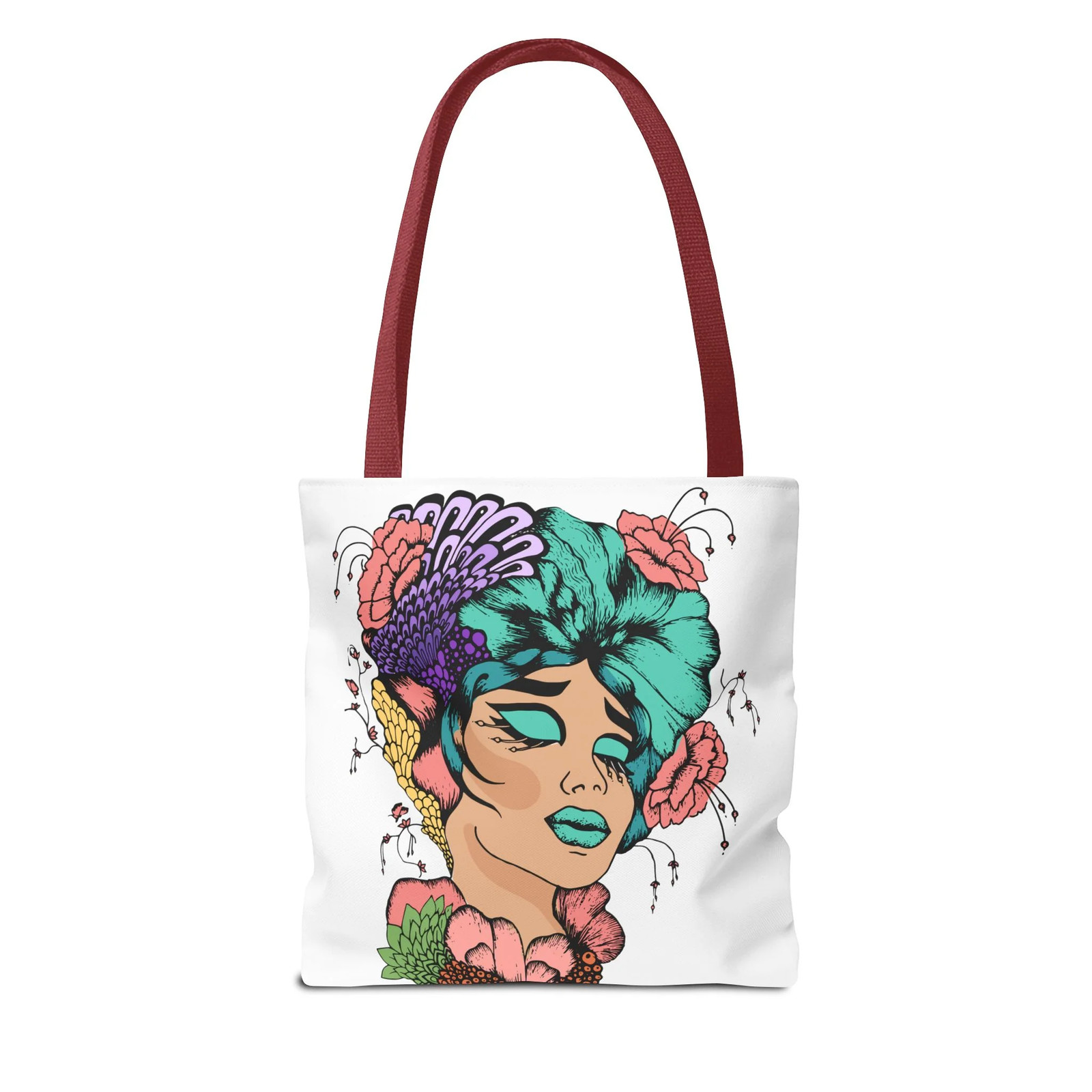 African American Tote Bag with Woman head gallery
