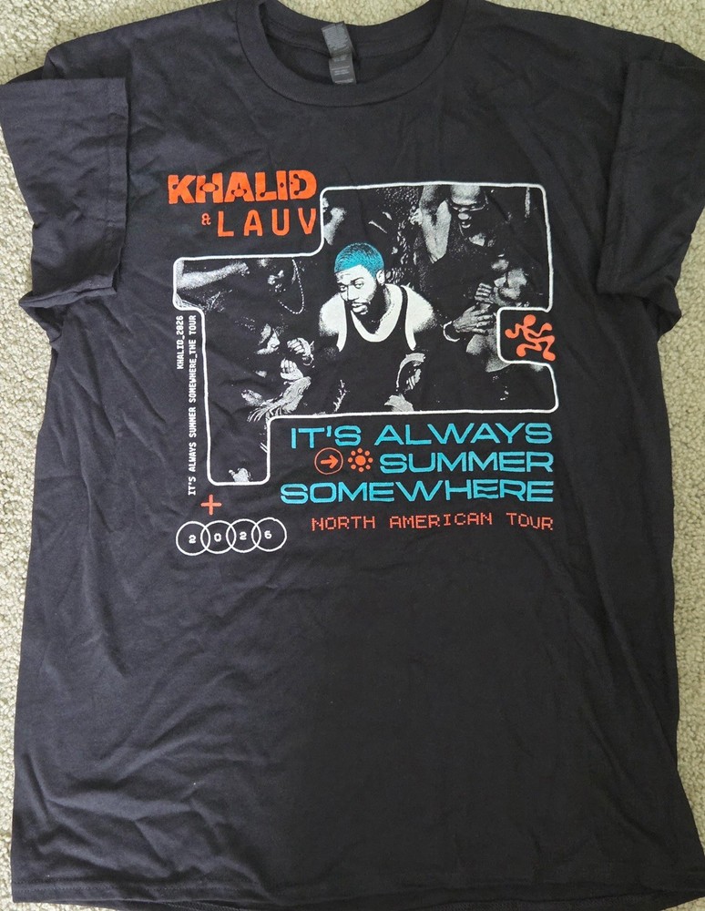 Khalid Tour Shirt – Size Large