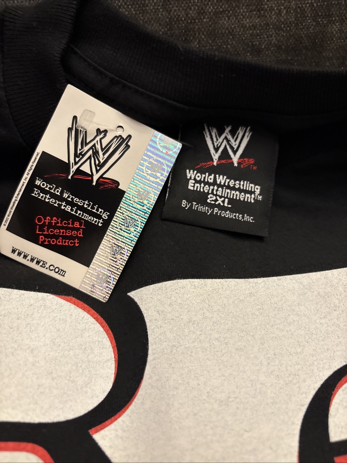 WWE Vintage Rey Mysterio Many Faces Shirt 2002 New With Tags Size 2xl gallery