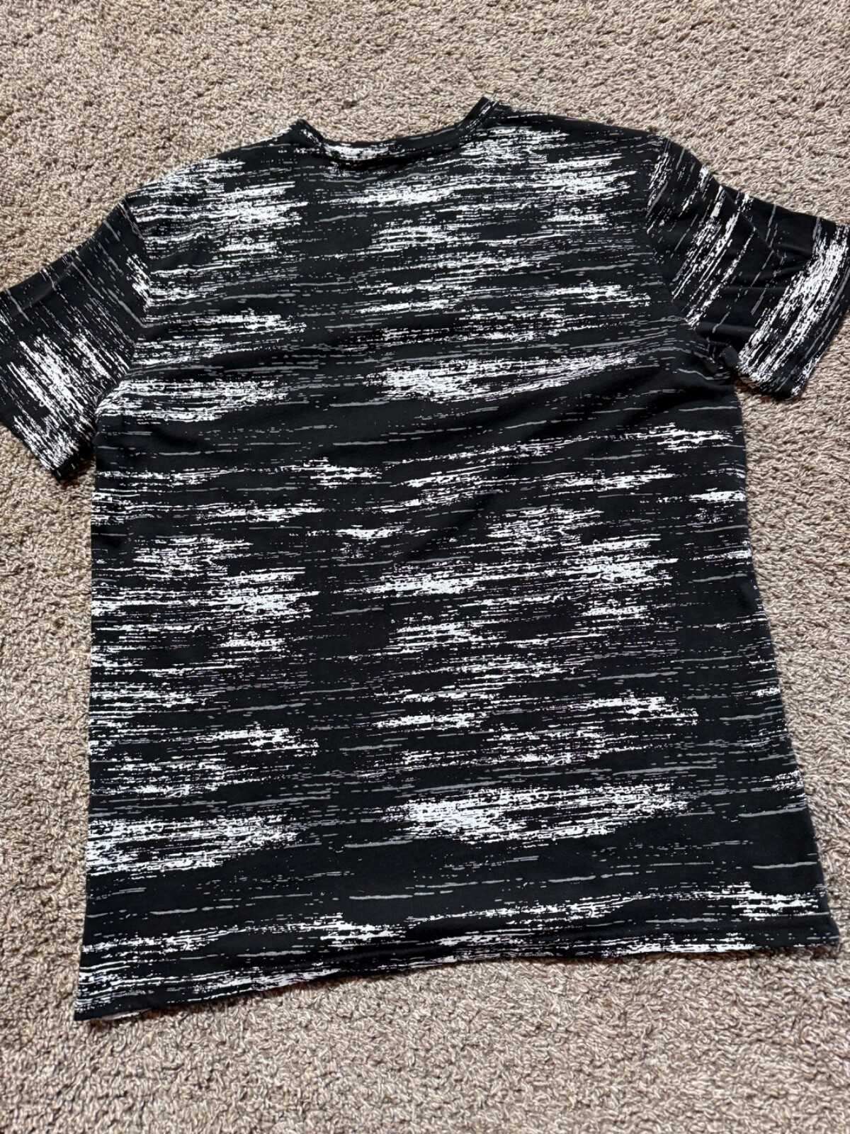 Brooklyn BKC Mens Shirt Size Large Slim Fit Poly Cotton Blend Stretch Flex Black gallery