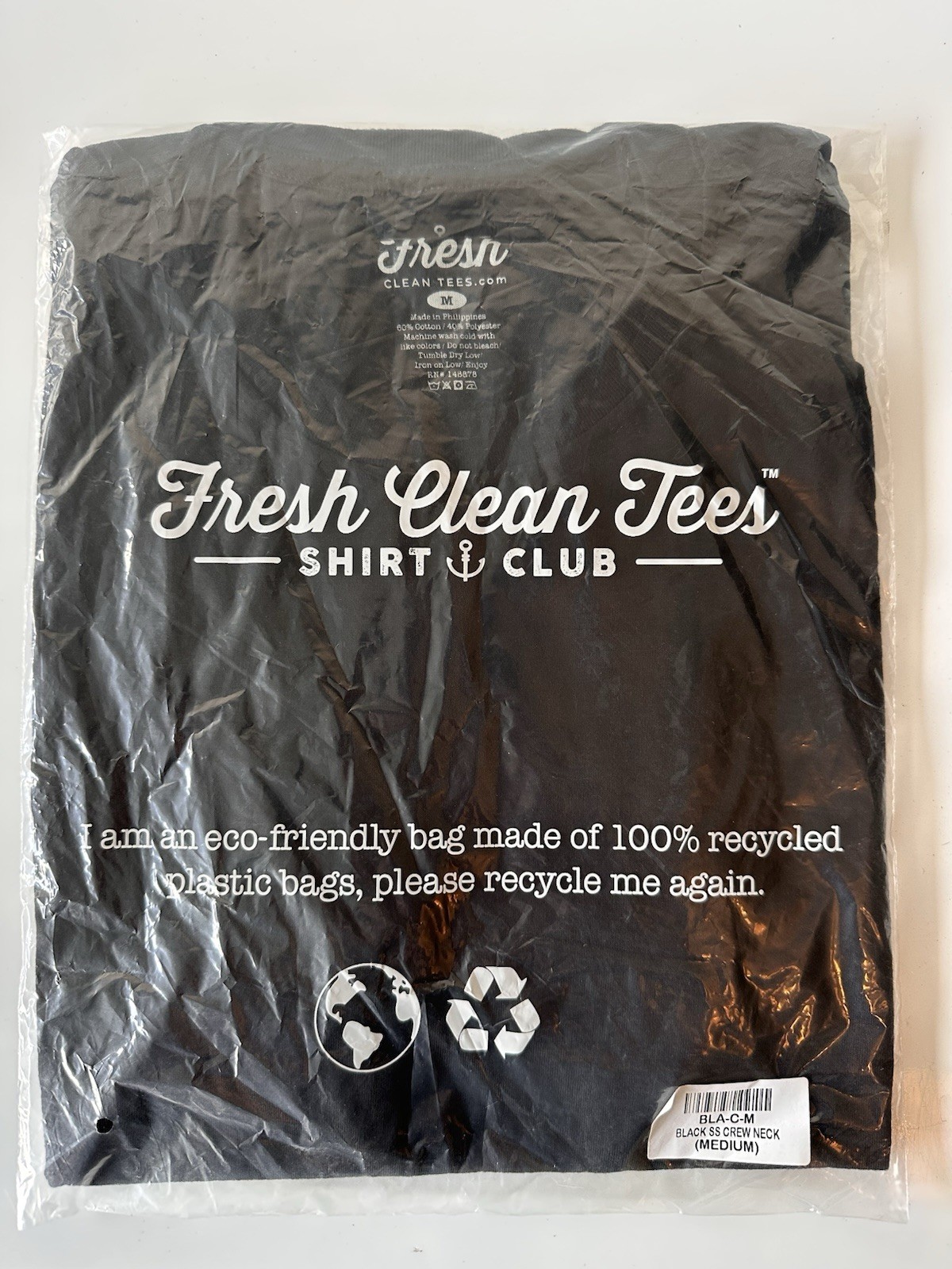 Fresh Clean Threads - Super Soft - Premium T-Shirts - Tees - M/L/XL/XXL - Black gallery