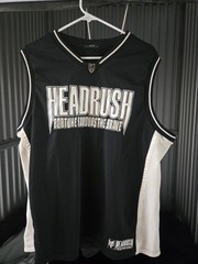 Headrush Mesh Jersey Fortune Favours The Brave 2XL Black MMA