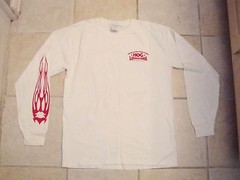Louisiana Hog State Rally Motorcycle Biker White Long Sleeve T Shirt M