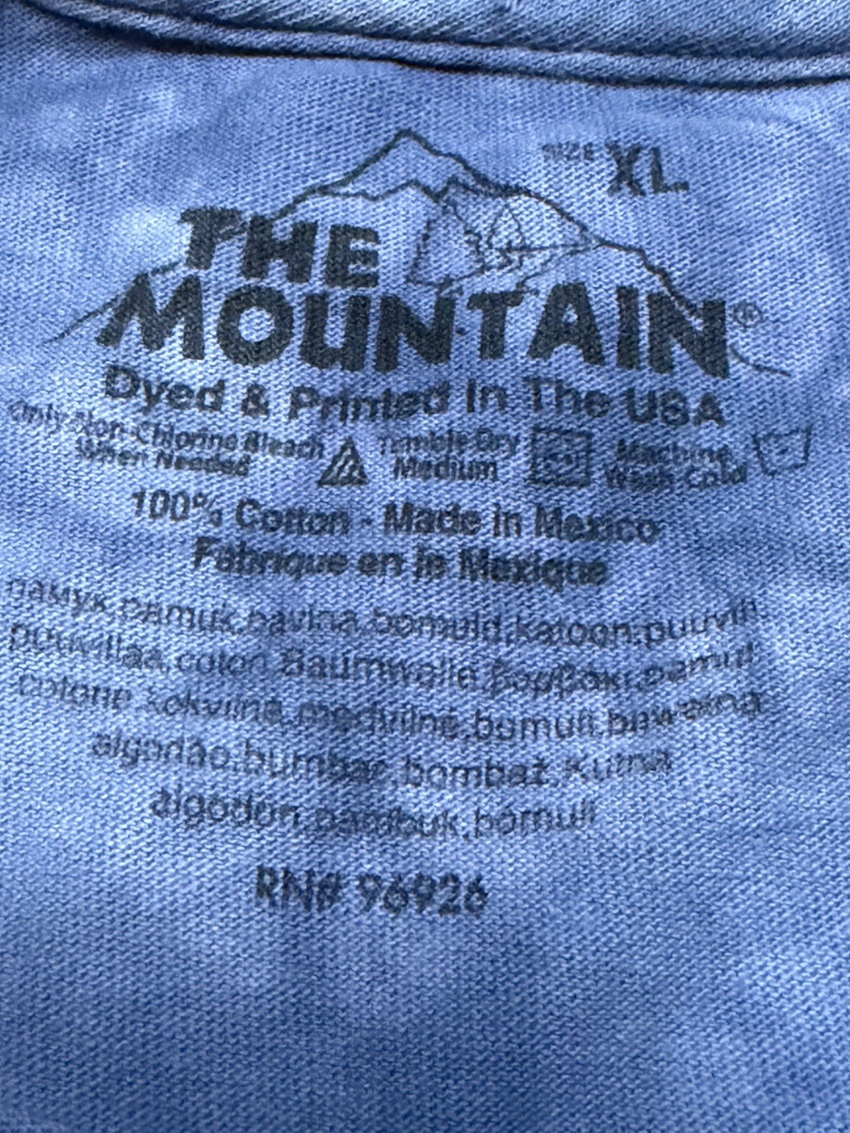 The Mountain Collin Bogle Bald Eagle Sunset Clouds Tie Dye Shirt XL 2015 Nature gallery