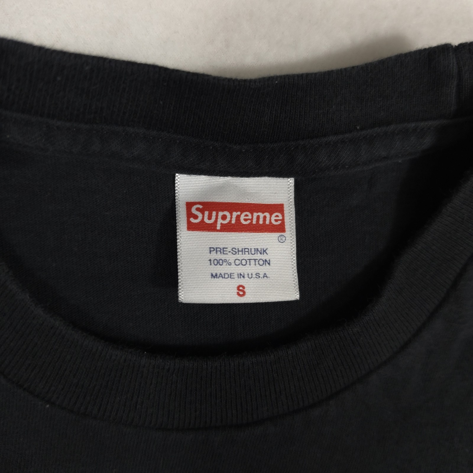 Supreme x IRAK Arc Tee T-Shirt Black Fall Winter 2022 FW22 Size: Small gallery
