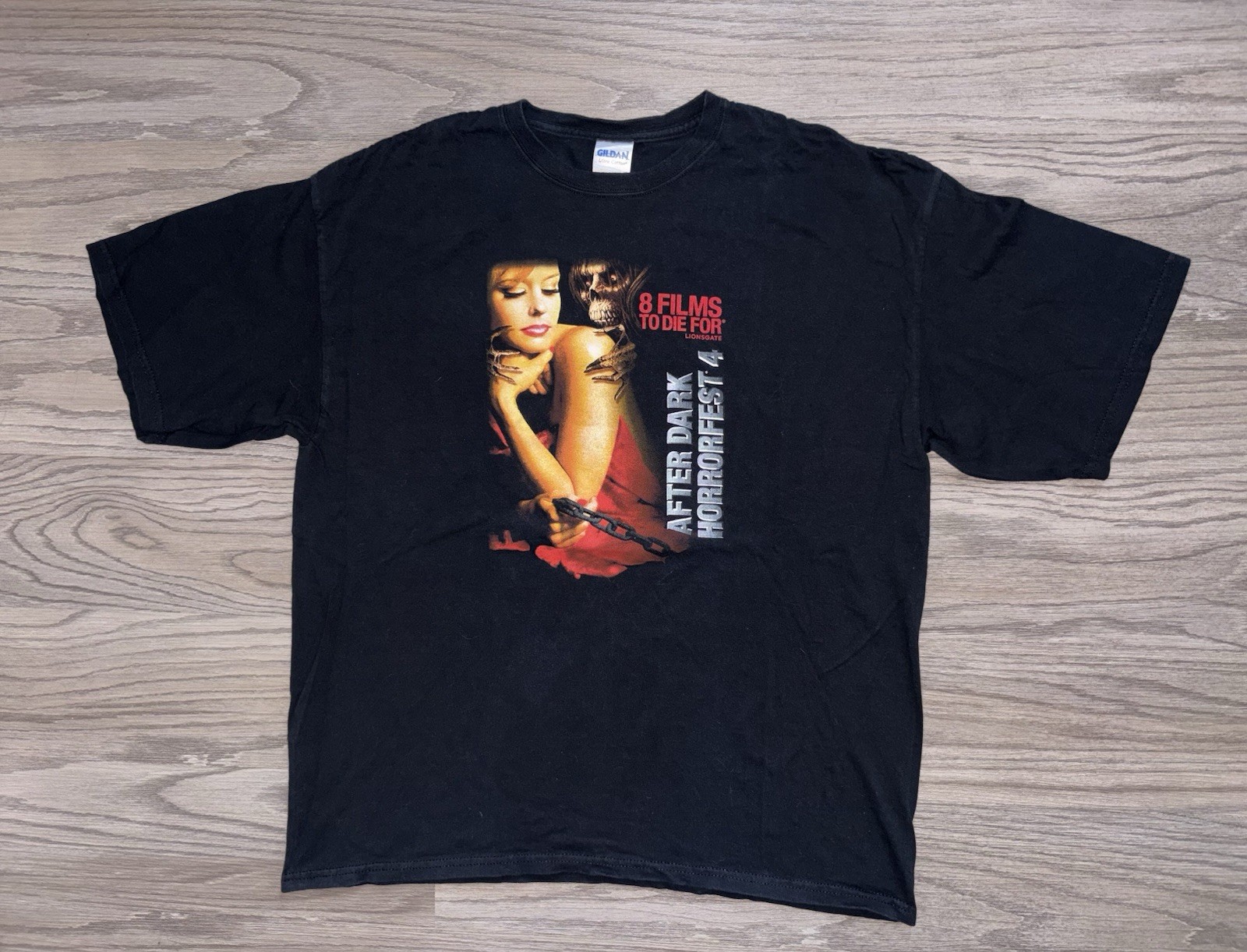 Vintage 8 Films To Die For Movie Promo T-Shirt Mens (XL) After Dark Horrorfest 4 gallery