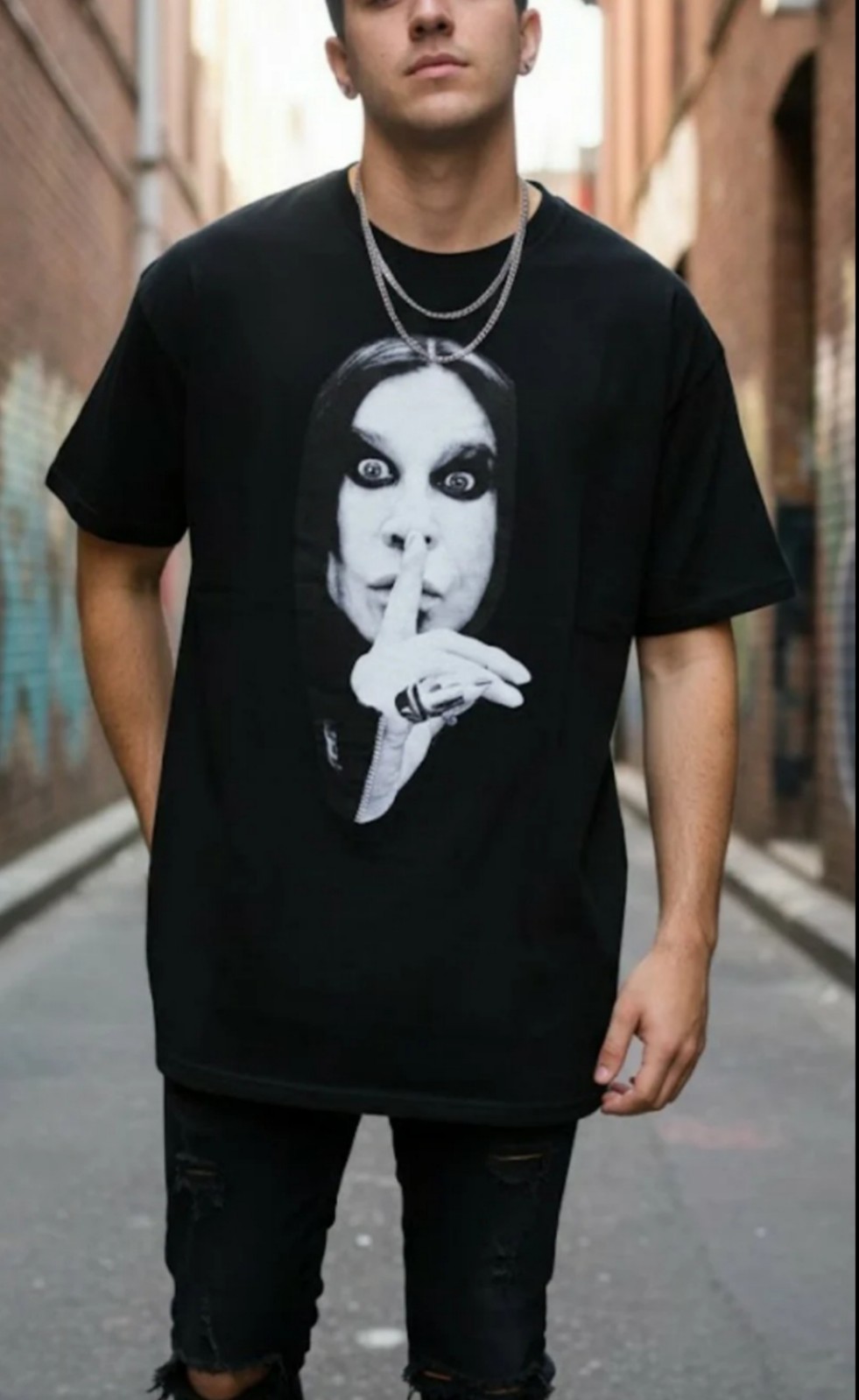 RARE OZZY OSBOURNE BLACK SABBATH T-SHIRT BIG & TALL ROCK FAN 5XL