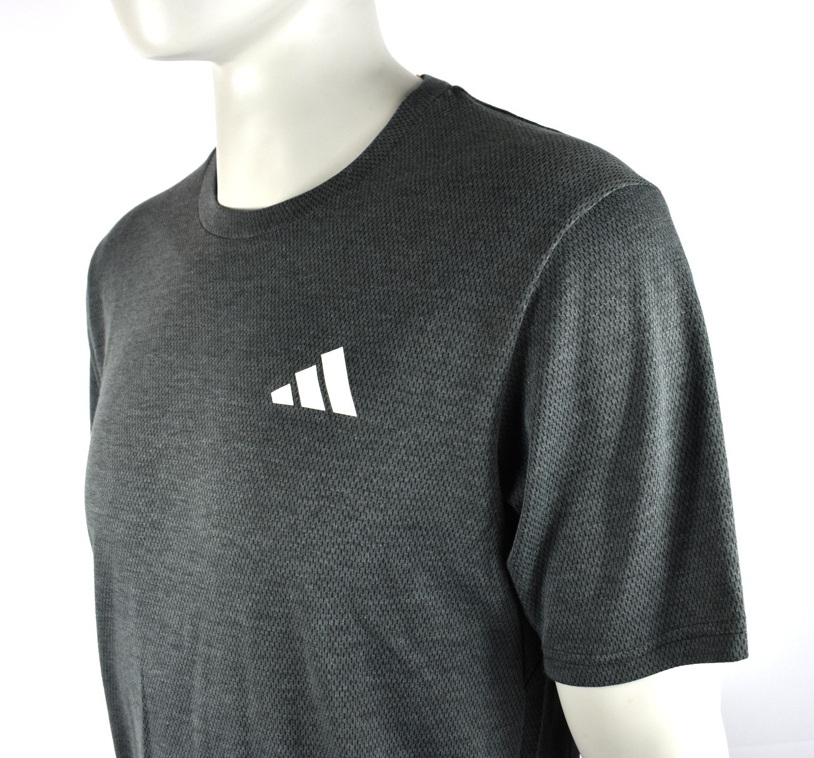 adidas Men's Train Essentials Climacool Novelty Tee Shirt Top - Charcoal Grey gallery