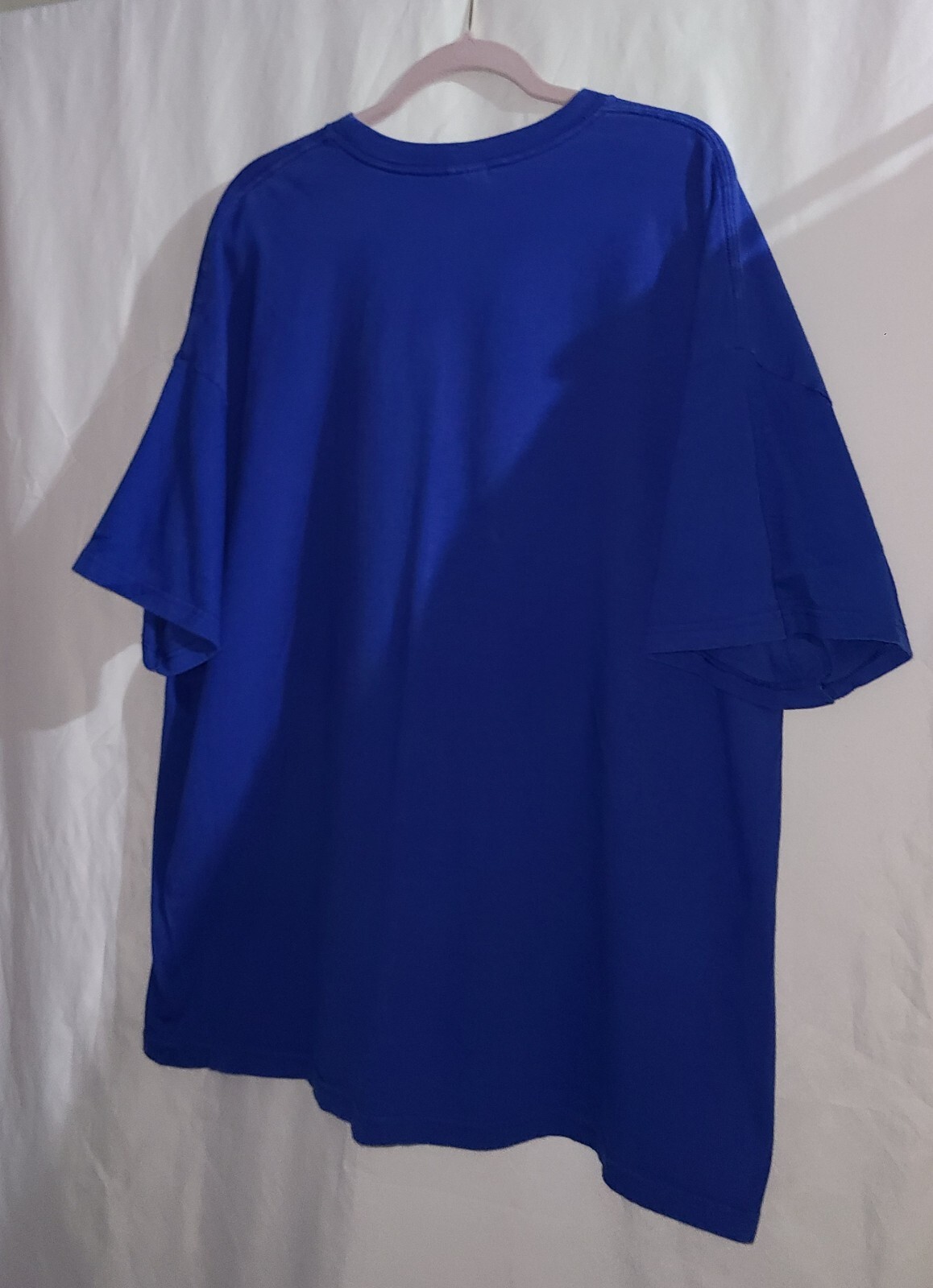 Hanes Blue Coverd Bridge Snow Winter Scene T-shirt Size 3XL gallery