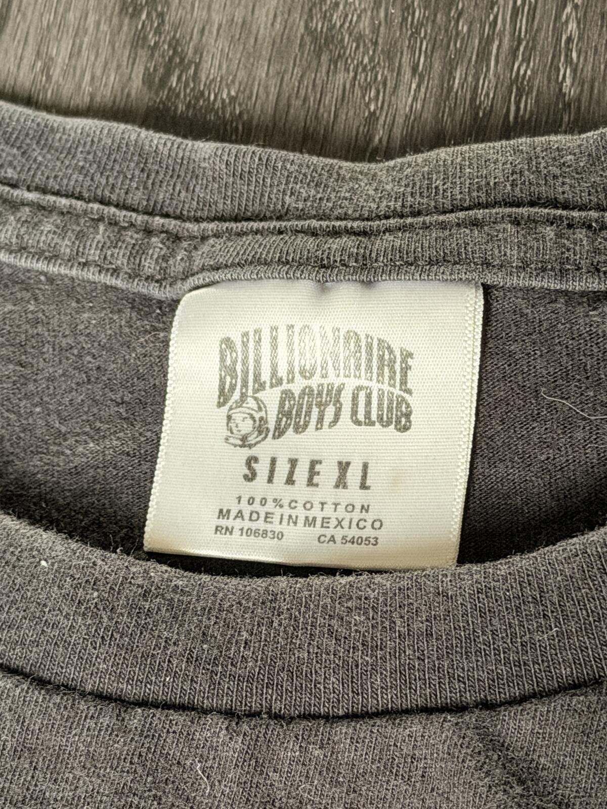 Vintage 00s Billionaire Boys Club BBC Astronaut Single Stitch Tee Grey - XL gallery