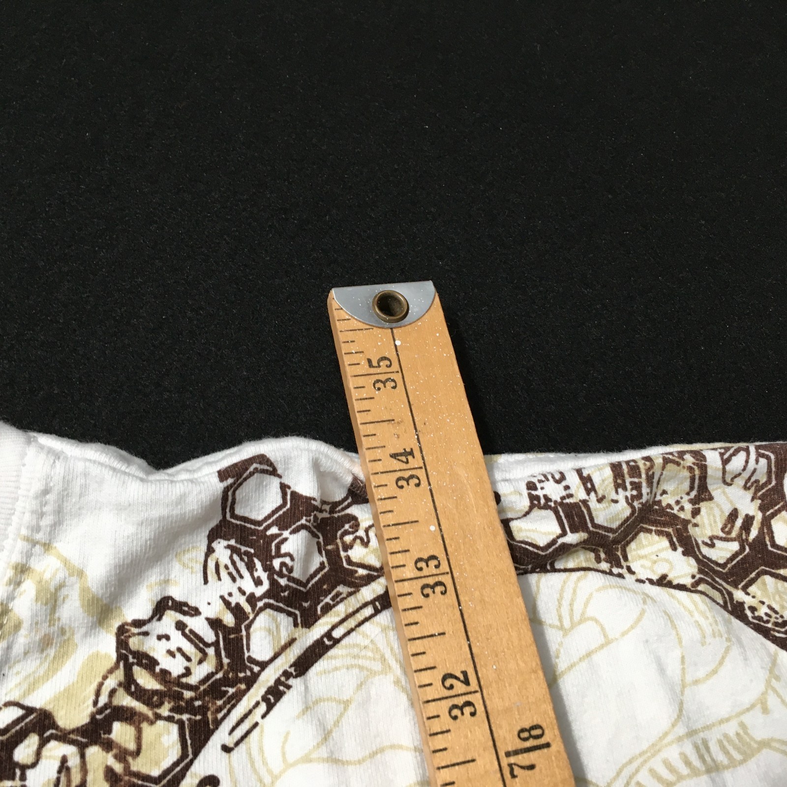 VERSA GOLD Men's Graphic Logo Print Short Sleeve T-Shirt US 6XL see measurements gallery