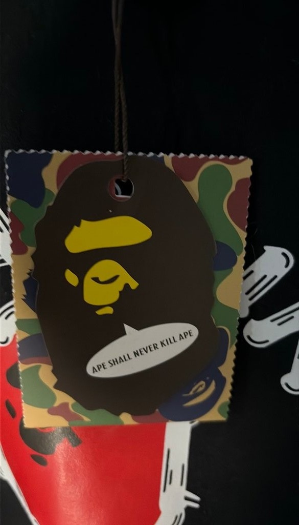 A Bathing Ape Black Graphic T-Shirt gallery