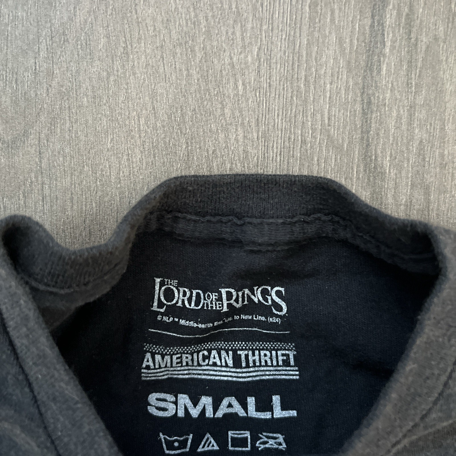 The Lord Of The Rings Gandalf American Thrift T Shirt Mens S Black Short Sleeve gallery