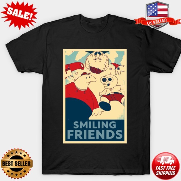 Smiling Friends T-Shirt Cartoon T-Shirt S-5XL