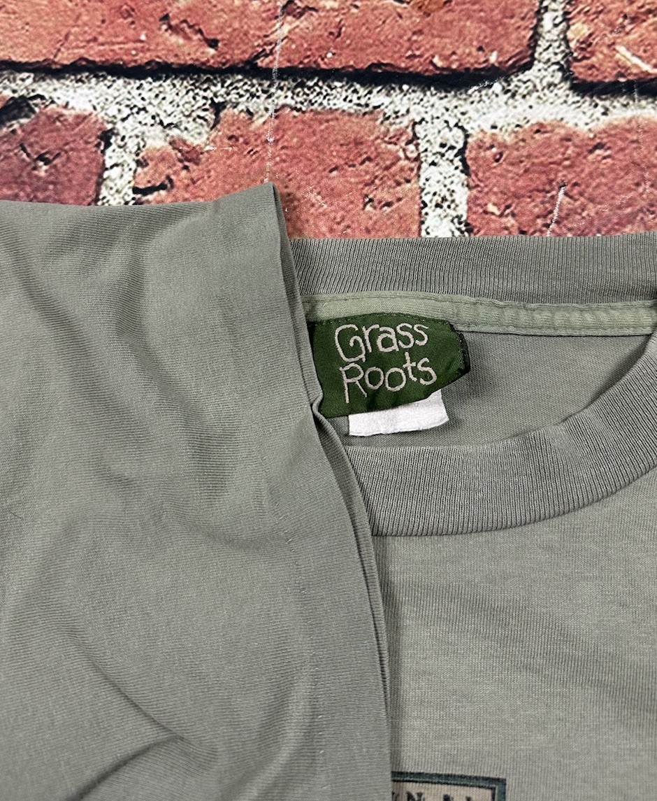 Vintage 90s Grass Roots Flower Seeds Assortments Single Stitch T-Shirt OSFA USA gallery
