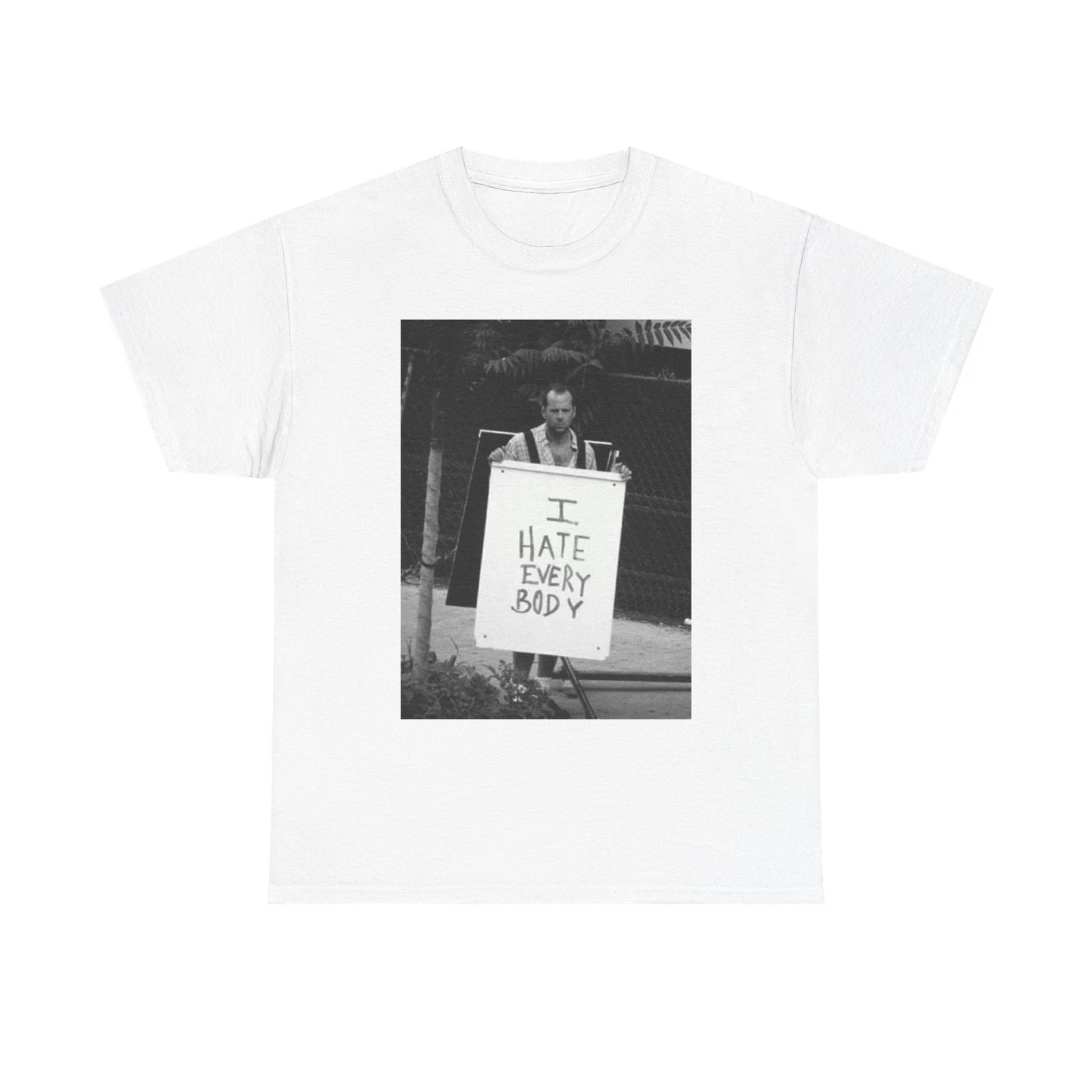 Action Funny Movie Poster Graphic T Shirt Unisex Heavy Cotton Tee Gift HOT ITEM