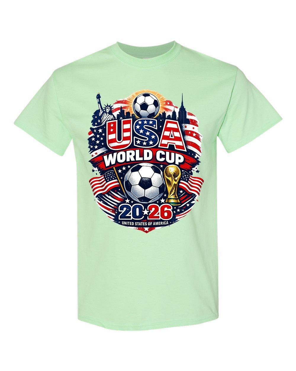 USA Soccer 2026 World Cup Style Unisex T-Shirt German Fan Shirt Football gallery