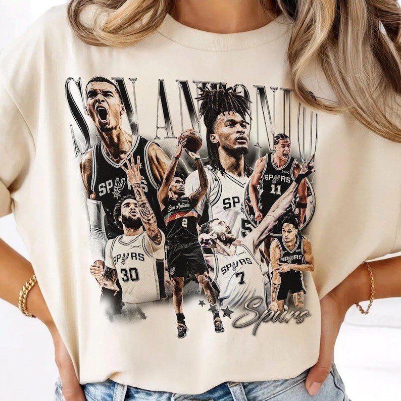 NEW! Wembanyama Castle Harper Kornet Vintage Shirt gallery