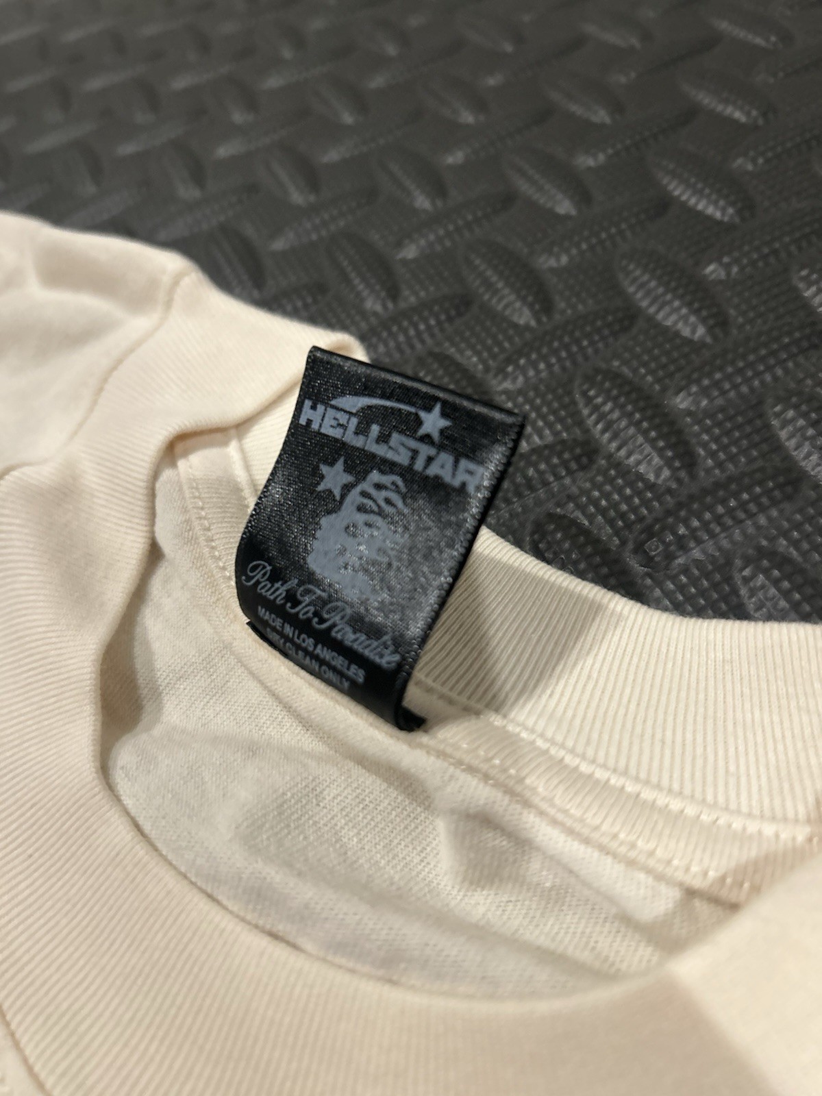 Hellstar Human Development Shirt Cream Off White Size L Large Graphic Tee Skull gallery