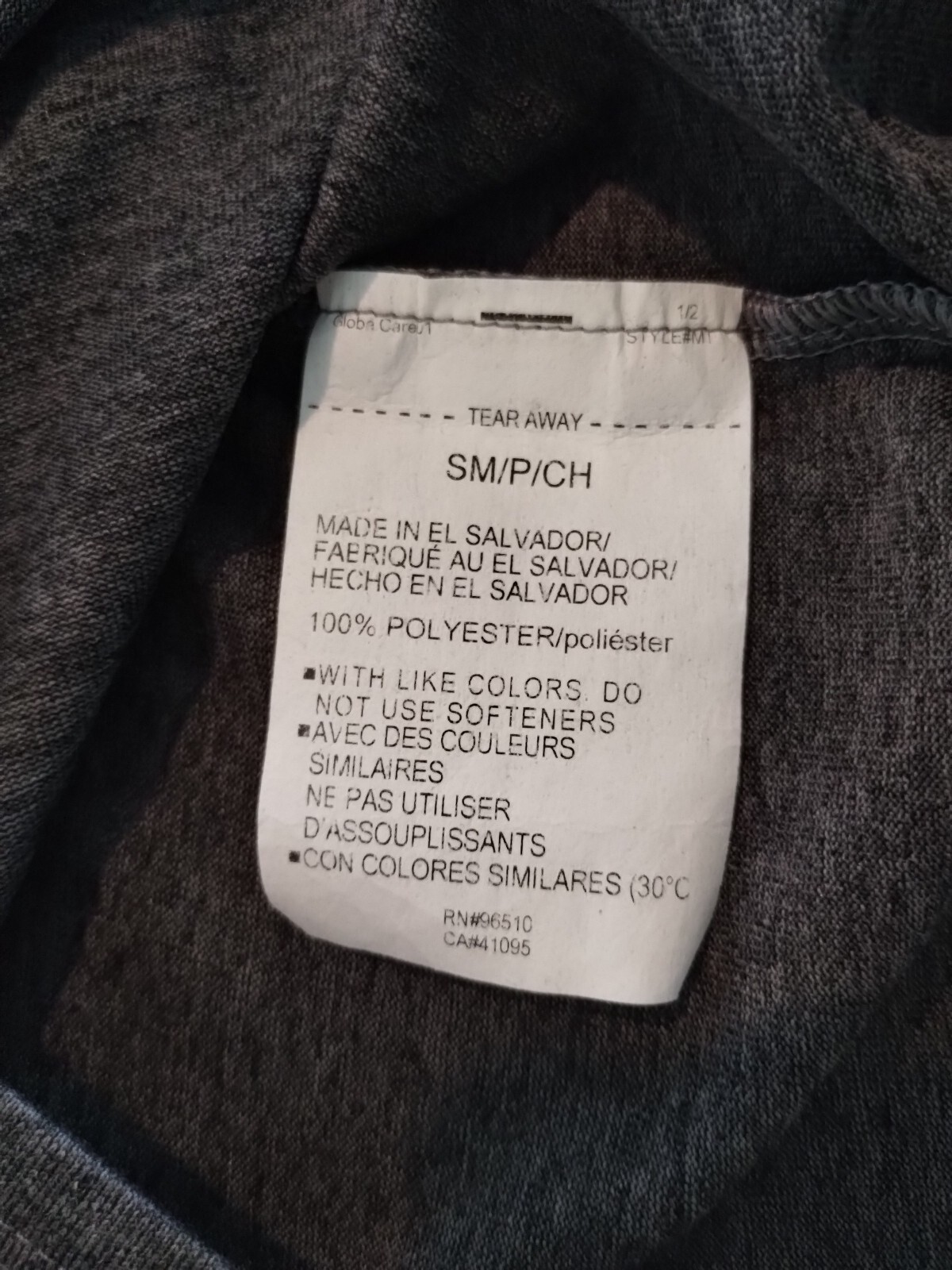 Under Armour Men's Adult Size Small T Shirt, 2.0 Tech Tee 1326413, Charcoal Gray gallery