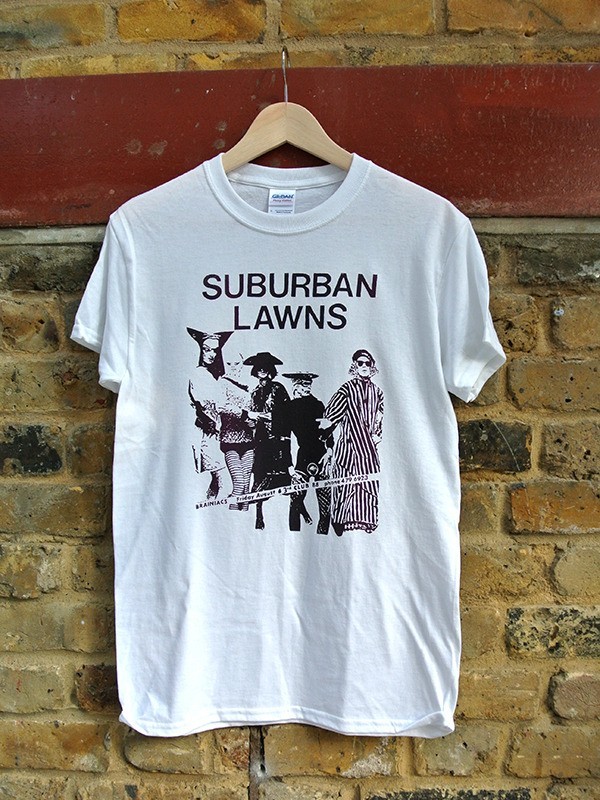 Suburban Lawns White Cotton Shirt All size S-5XL Unisex CL336