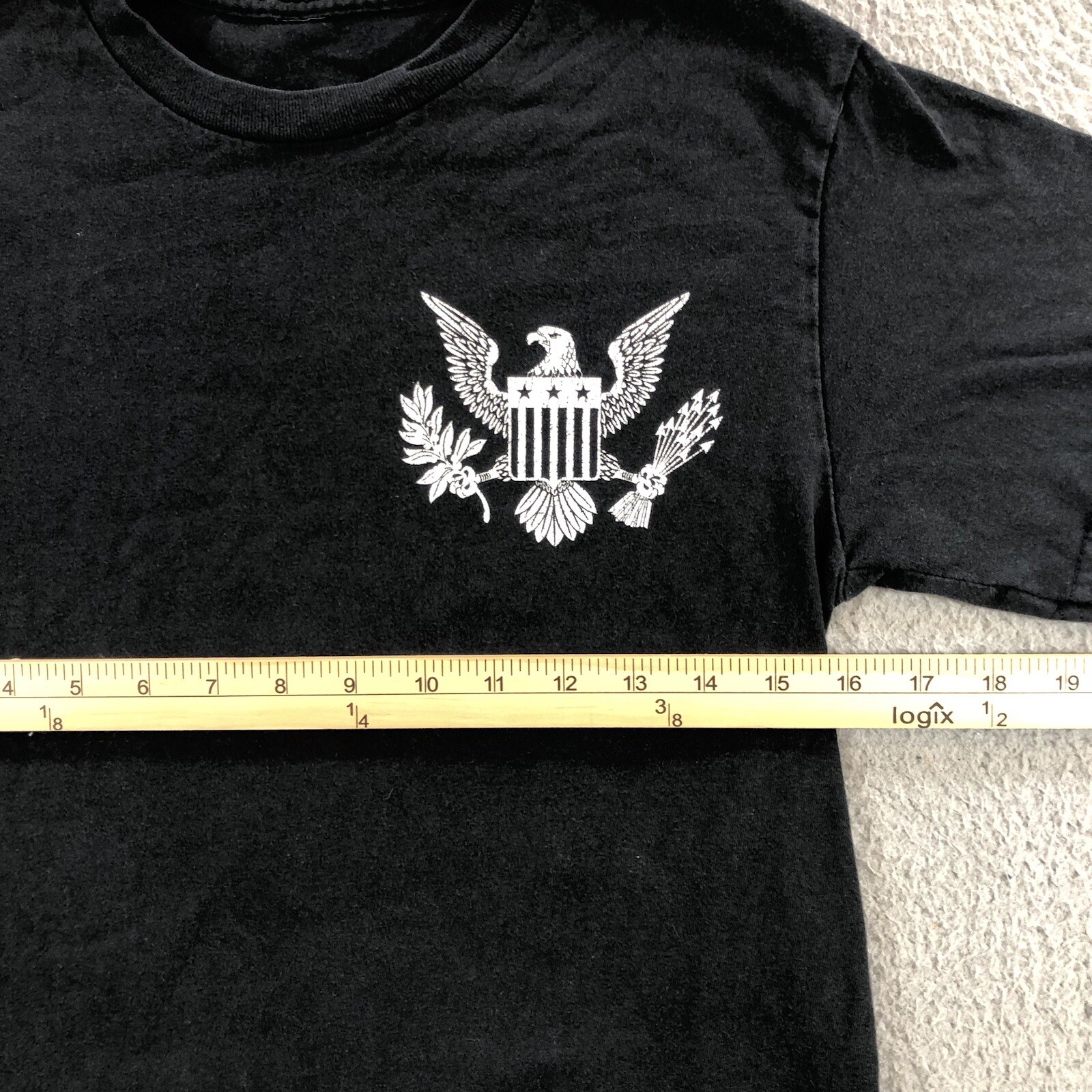 Land Of The Free Home Of The Brave T Shirt Men’s S Black gallery