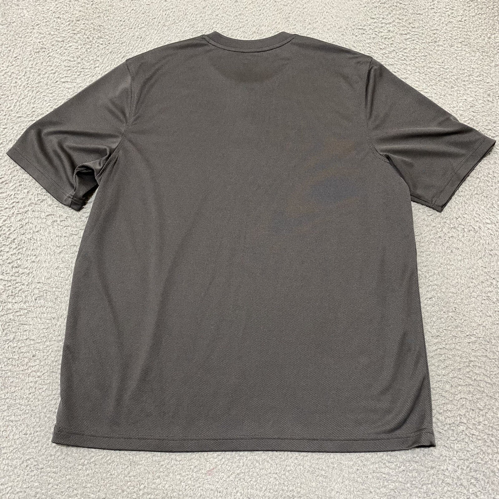 Croft And Barrow Shirt Mens Large Gray Henley Quick Dry Short Sleeve gallery