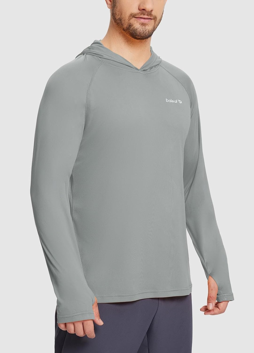 baleaf Men's Sun Protection Hoodie Shirt UPF 50+ Long Sleeve UV SPF T-Shirts Ras gallery