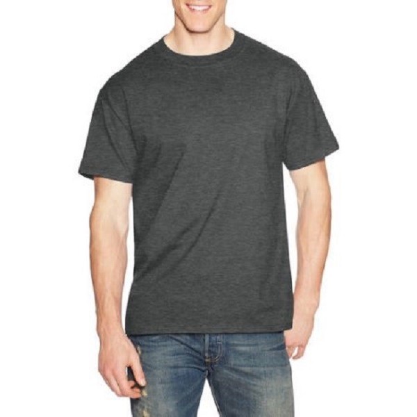 Hanes Men's Beefy-T Crew Neck Short Sleeve T-Shirt gallery