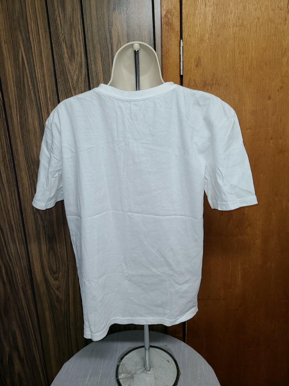 Land of the Free Home of the Brave Womens Large White TShirt gallery
