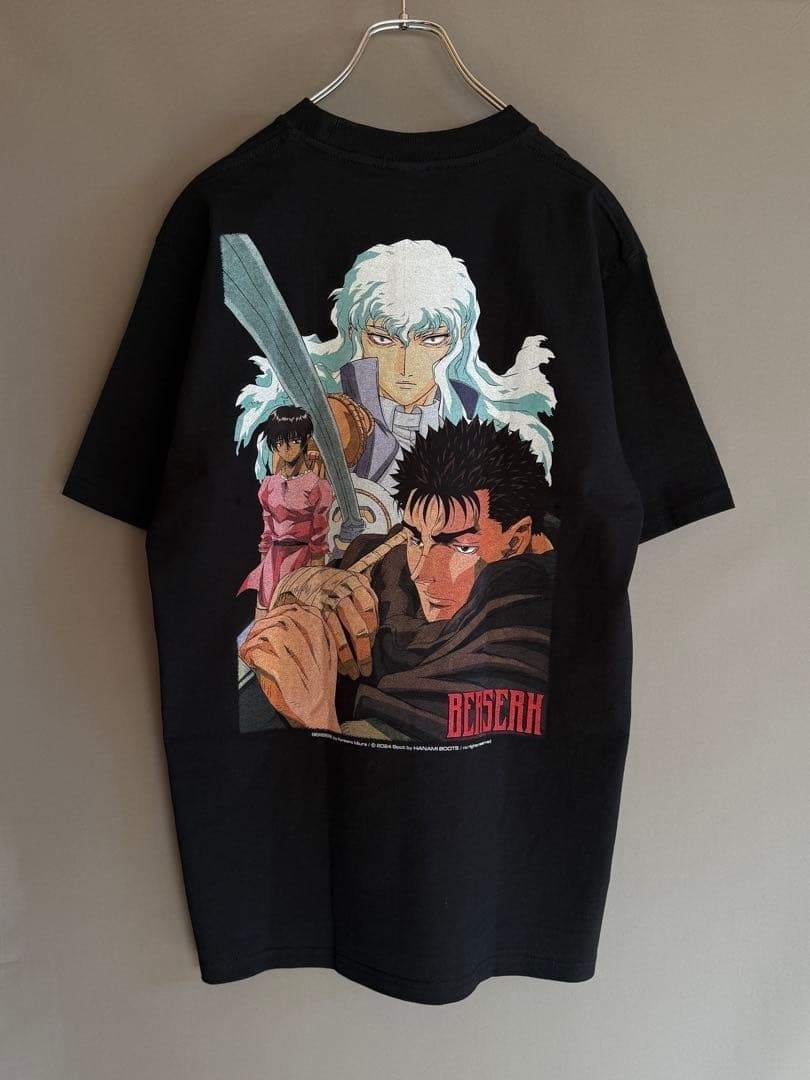 Berserk Guts T Shirt Black Cotton Anime Apparel Gear gift for fan PA11218 gallery