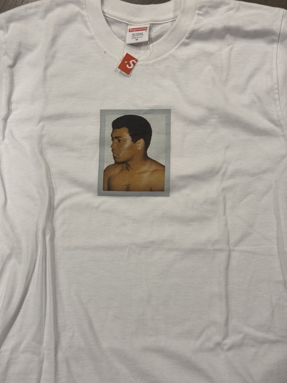 SUPREME SS16 ALI WARHOL TEE IN WHITE SZ MEDIUM MUST LOOK gallery