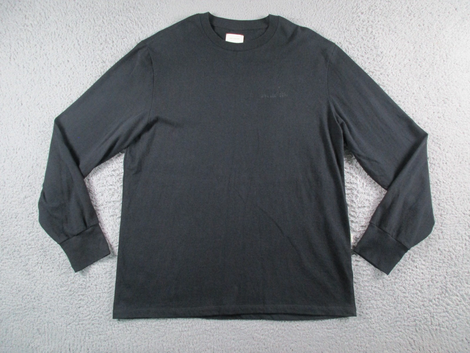 Aime Leon Dore ALD Shirt Mens XL Black Long Sleeve Pullover Embroidered Logo