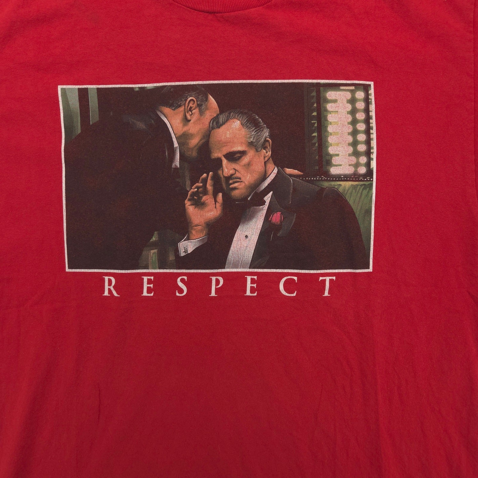 DGK Godfather Short Sleeve Graphic Crew Neck Shirt Mens Size Large L Red gallery