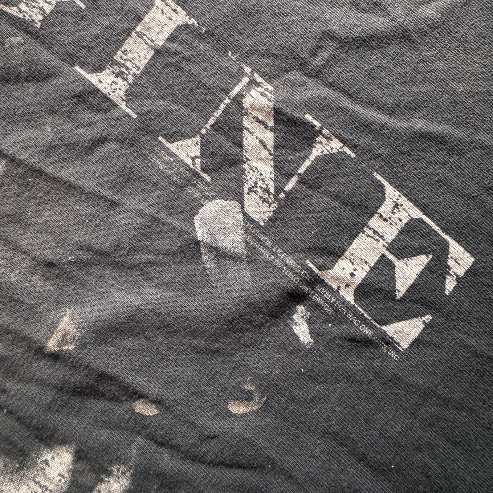 Vintage Hong Lennon Imagine Painter Faded Black Mens Large Shirt Y2K Beatles gallery