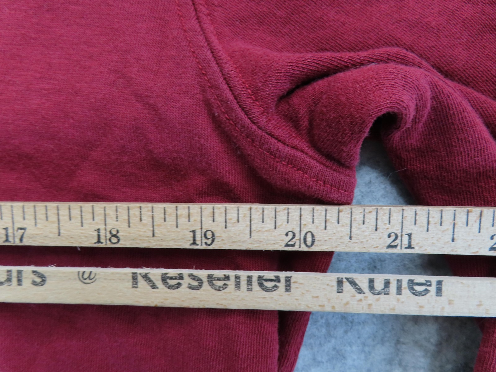 Filson Shirt Mens Medium Dark Red Long Sleeve Cotton Henley Made In Peru gallery