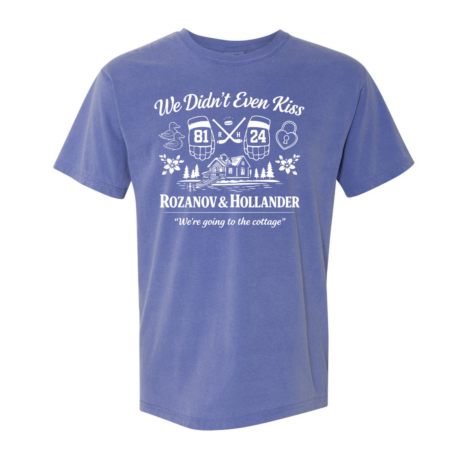 Cottage We Didnt Even Kiss - Comfort Colors heated rivalry tv show S-4x T-shirt gallery