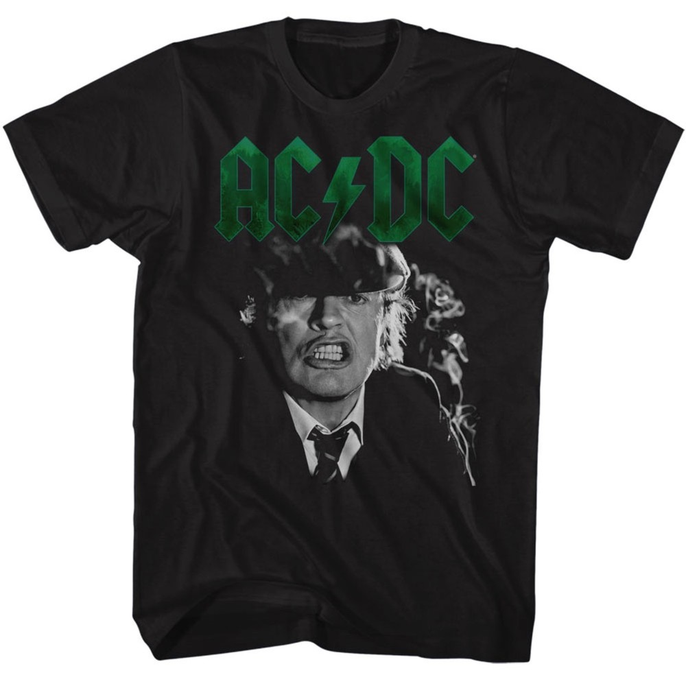 AC/DC cd lgo ANGUS YOUNG GROWL Official Black SHIRT Size XL new