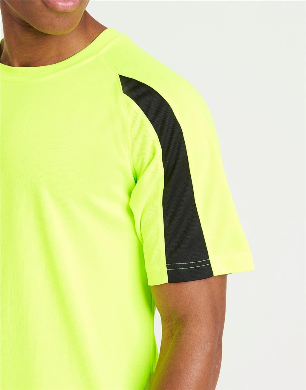 AWDis Mens Short Sleeve Polyester T Shirt, Cool Quick Dry Wicking Training Top gallery