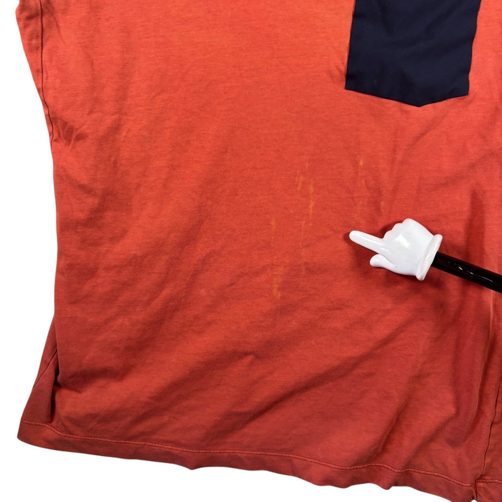 Arc'teryx Pocket T-Shirt Mens L Orange Cotton Blend Short Sleeve Logo Gorpcore gallery
