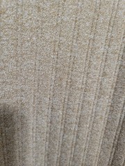 Covington Mens XL Tan Vertical Textured Knit Top Short Sleeve Crew Neck Cotton