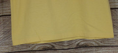 Jerzees Adult Size Small Pullover Crewneck Heavyweight T-Shirt Pale Yellow