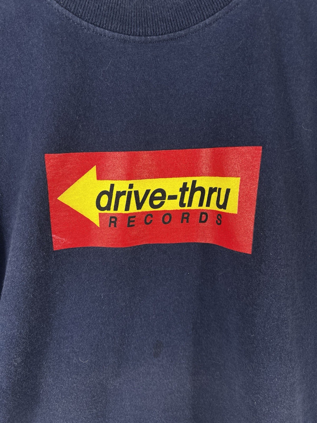 Vtg Y2K Drive Thru Records T Shirt More Rock Than a Crackhouse L Punk Band Emo gallery