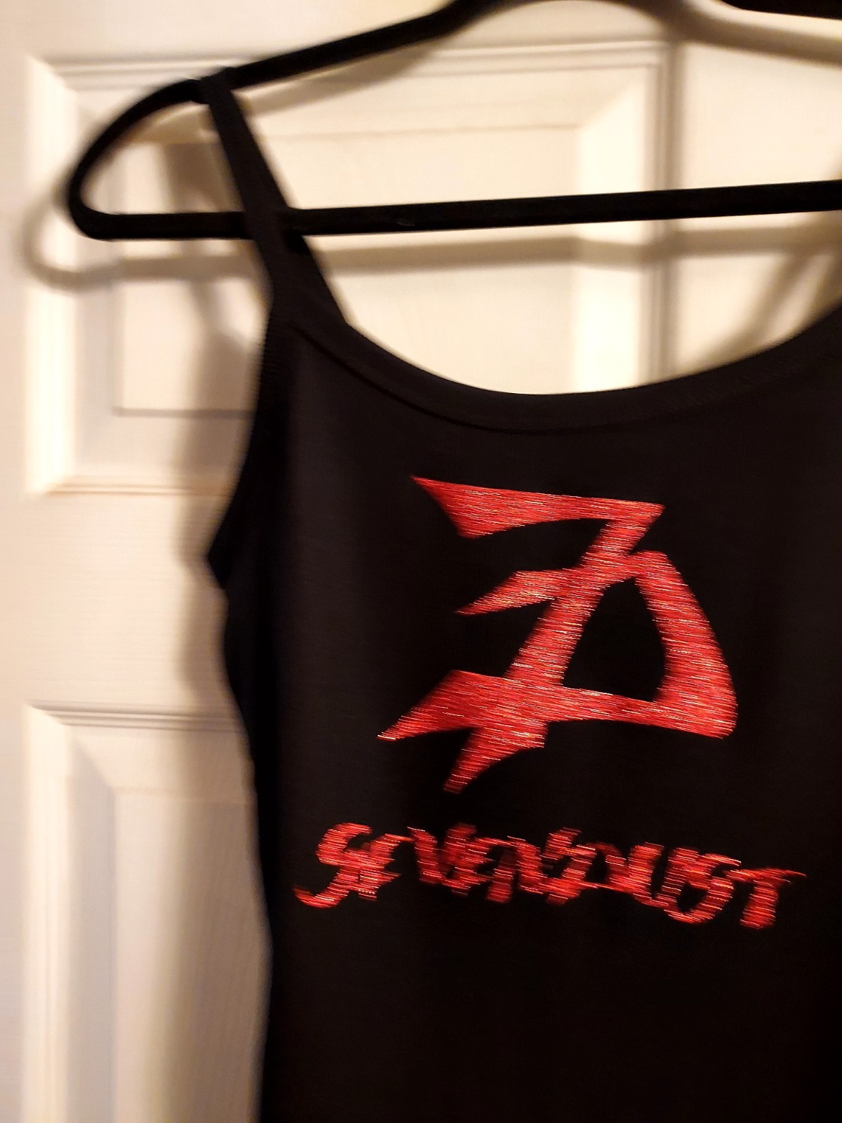 sevendust tank Top seven dust Shirt cropped sevendust Crop Top Glitter xs-2xl gallery