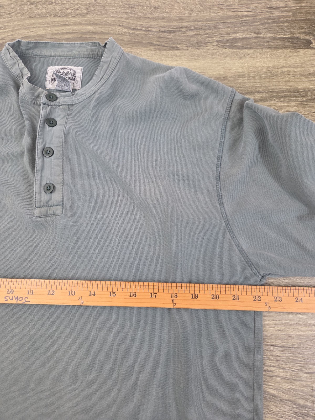 Cabela's Outdoor Gear Henley Shirt Men's Large Green Long Sleeve Hiking gallery