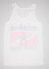 Scuba Diving Love Team Muff Naughty Tank T-Shirt Neon Pauncho’s Mexico Vtg 80s